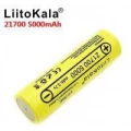 LiitoKala 21700 5000mAh 35A 3.7V High discharge Li-Ion akumulators, 1gab.