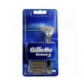 Skūšanās rokturis ar 6 galviņām (3 asmeņi), Gillette Sensor3 Razor Blue,  1iep.