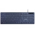 Tastatūra Gembird, KB-MCH-04 ENG, USB, melna